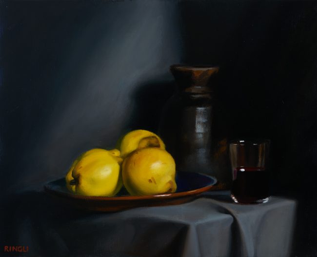Quinces – Oil on Canvas, 40x30cm, 2020