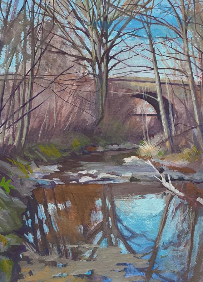 Murg – Gouache on Paper, 30x23cm, 2021