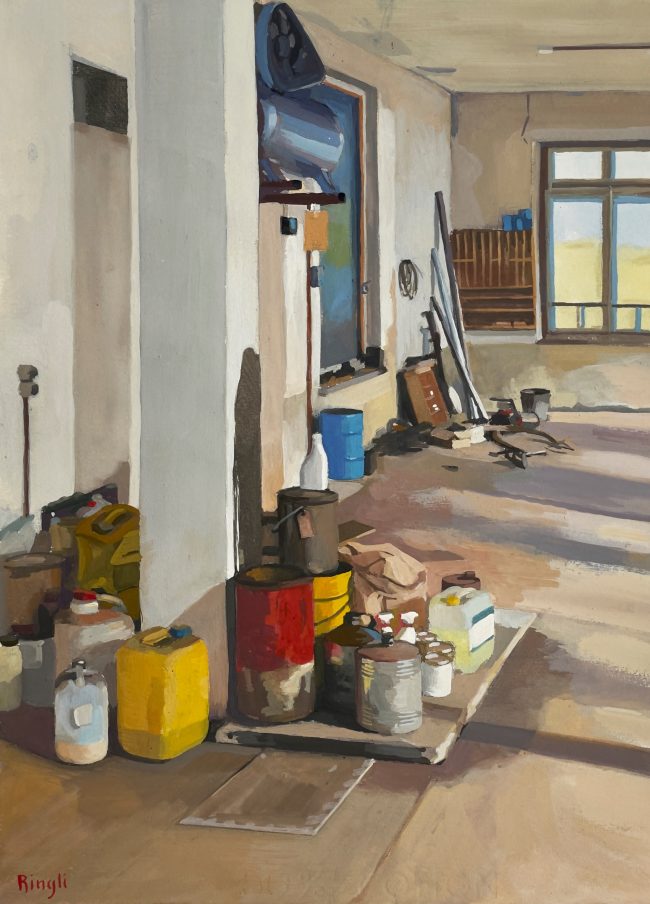 Future Atelier – Gouache on Paper, 25x35cm, 2021