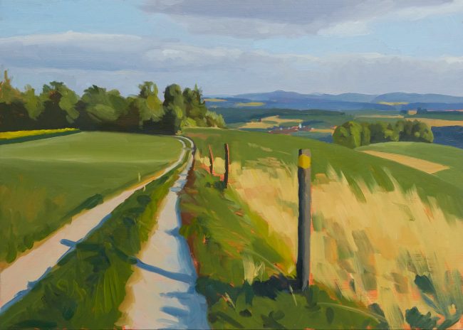 Schoofbüül Oberneunforn – Oil on Panel, 31×21.5cm, 2023